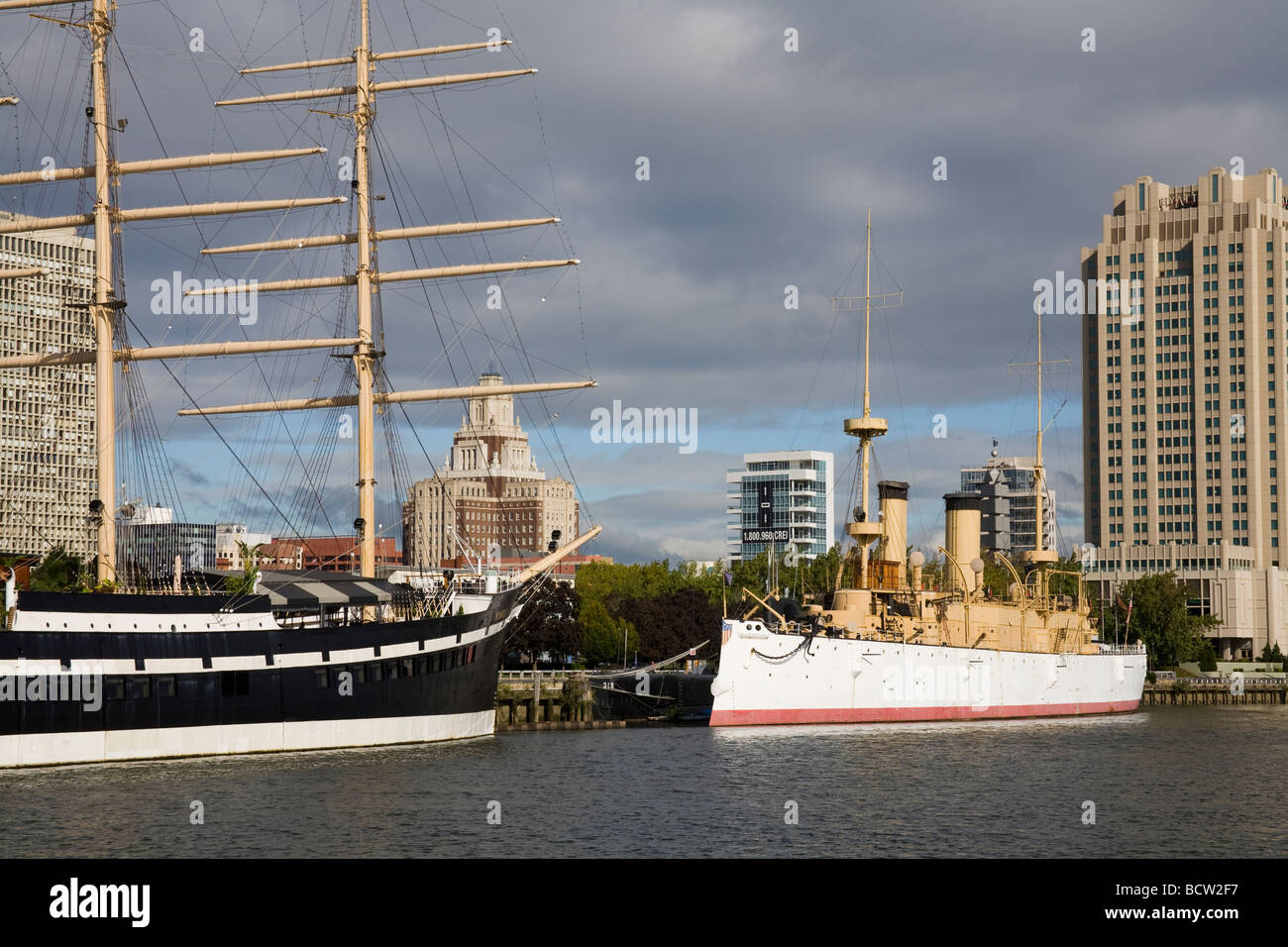 Cruiser Olympia at Independence Seaport Museum