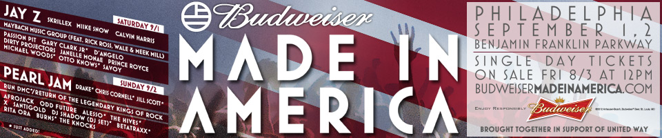 Budweiser Made in America Festival PA