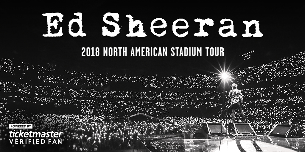 Ed Sheeran: 2018 North American Stadium Tour